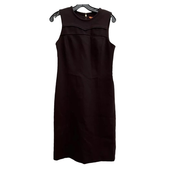 Tory Burch black shift work dress - Picture 1 of 12